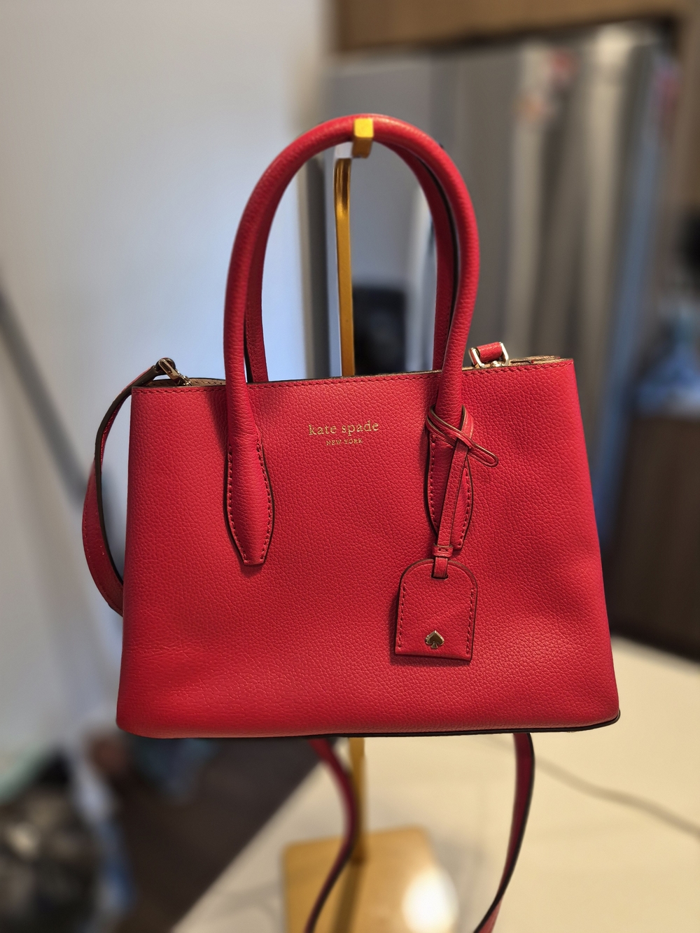 kate spade Red Leather Satchel